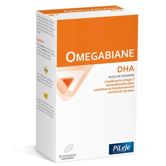 Omegabiane DHA Pileje - boîte de 80 capsules