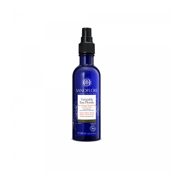 Véritable eau florale fleur d'oranger bio Sanoflore - spray de 200ml