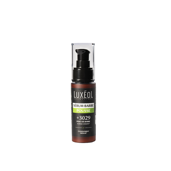 Sérum barbe pousse Luxéol - flacon de 60ml
