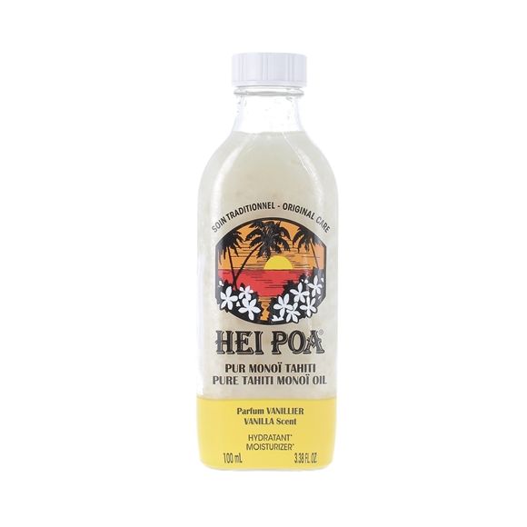 Pur monoï tahiti parfum vanille Hei poa - flacon de 100 ml