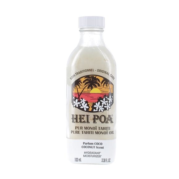 Pur monoï tahiti parfum coco Hei Poa - flacon de 100 ml