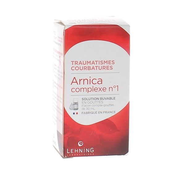 Arnica complexe n° 01 solution buvable en gouttes Lehning - flacon de 30 ml