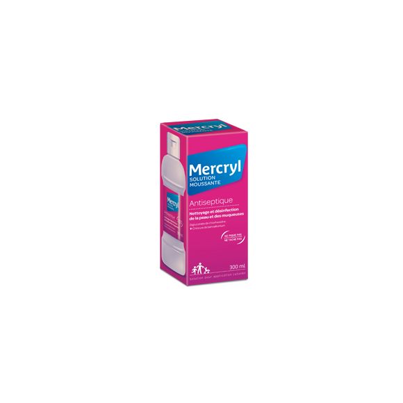 Mercryl solution moussante antiseptique – 300 ml