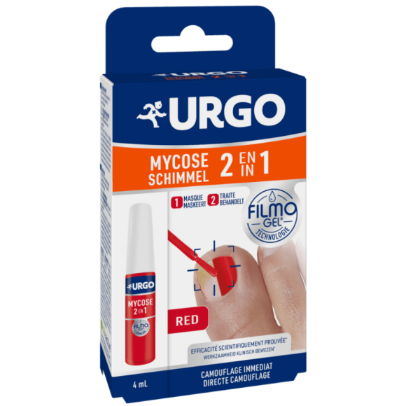 Mycose schimmel 2en1 Urgo - flacon de 4ml + 5 limes à ongles