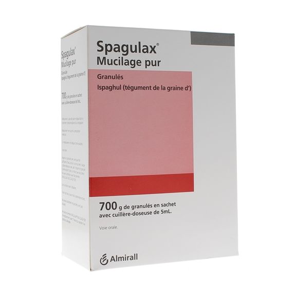 Spagulax mucillage pur – granulés, boîte 700 g