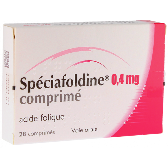 Spéciafoldine 0,4mg - 28 comprimés