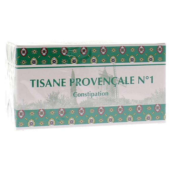 Tisane provençale n°1 constipation plantes – 24 sachets