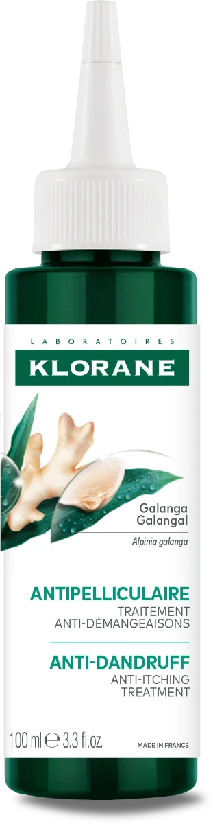 Antipelliculaire traitement anti-démangeaisons Klorane - flacon de 100ml