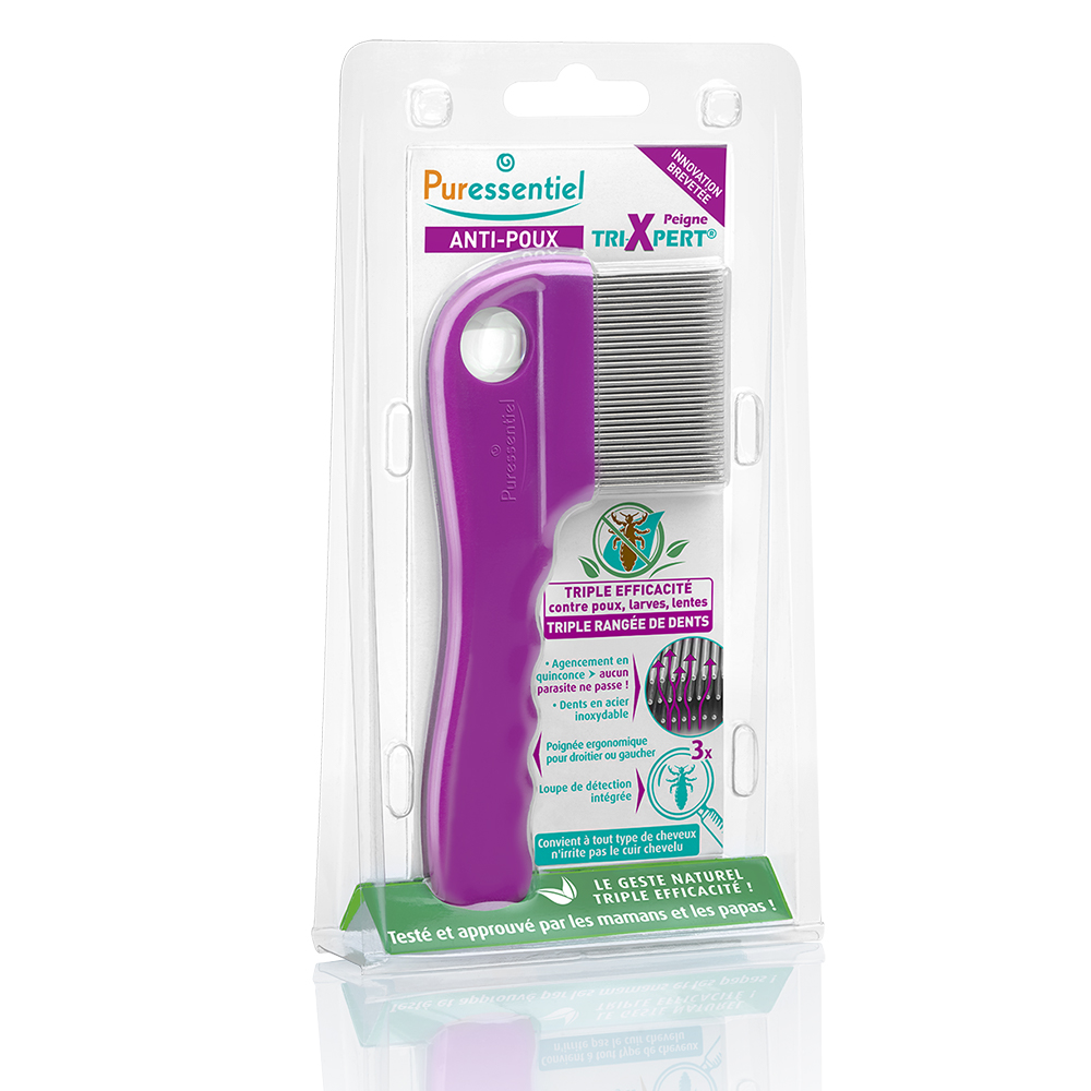 Peigne TriXpert anti-poux Puressentiel - 1 peigne