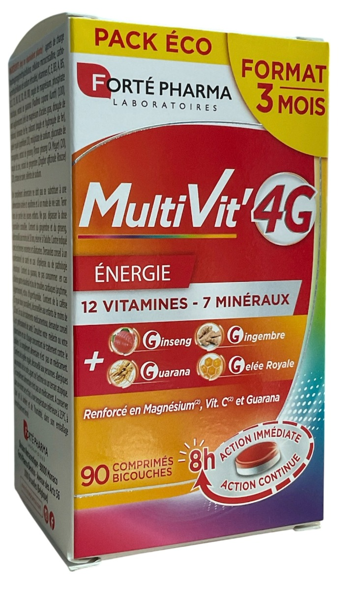 MultiVit'4G énergie Forté Pharma