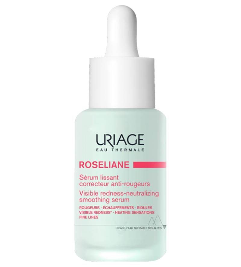 Roseliane sérum lissant correcteur anti-rougeurs Uriage - flacon de 30ml