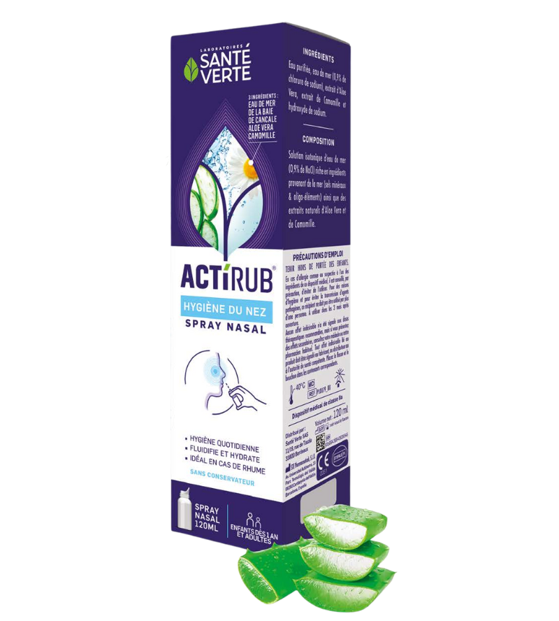Actirub hygiène du nez Santé Verte - spray de 120ml