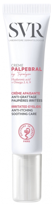 Topialyse palpébral crème apaisante paupières SVR - tube de 15 ml
