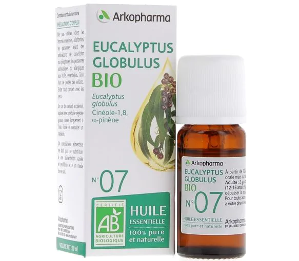 Huile Essentielle Eucalytus Globulus Bio n07 Arkopharma