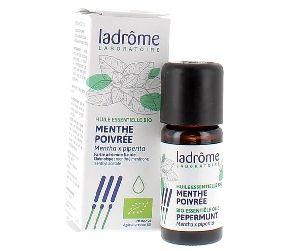Huile essentielle de menthe poivrée Bio Ladrôme