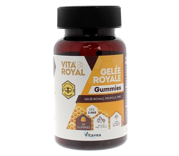 Gelée Royale Vitavéa En Gélules - 30 Gélules, Date De Péremption 09/2026, Défenses Naturelles