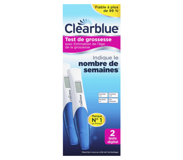 Clearblue digital test de grossesse