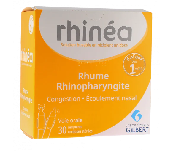Rhina rhume et rhinopharyngite Gilbert - congestion et coulement nasal