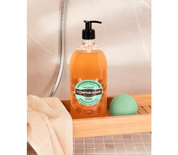 Le Comptoir Du Bain Duschöl – Duft „Escale En Orient“, 1 Liter, Mit Jasmin, Für Weiche Haut
