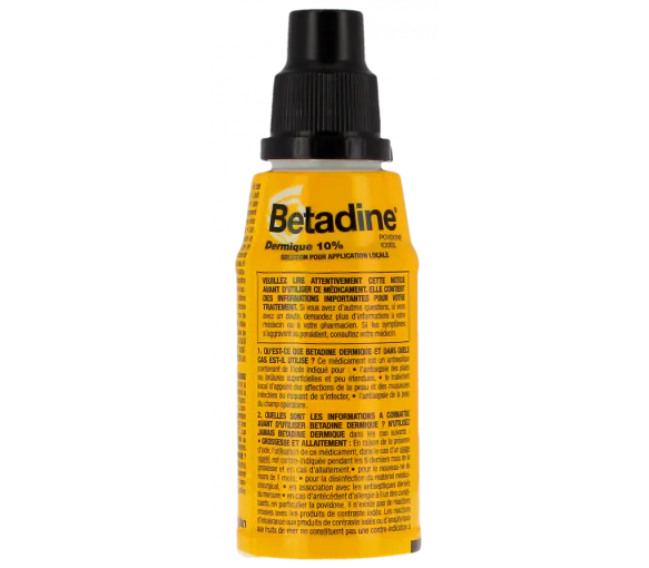 Btadine : antiseptique  dsinfection des plaies  Achat en ligne